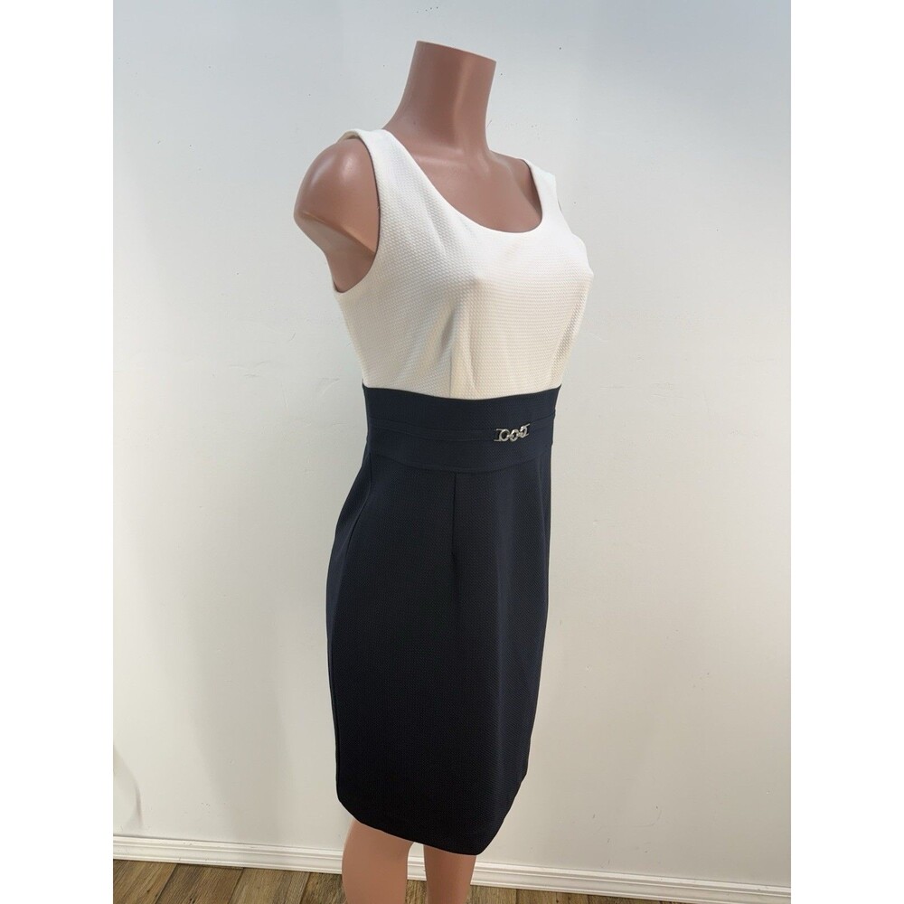 NEW Studio One New York 2PC Dress Jacket Black Green Cream Size 10 Career Set - Picture 6 of 16